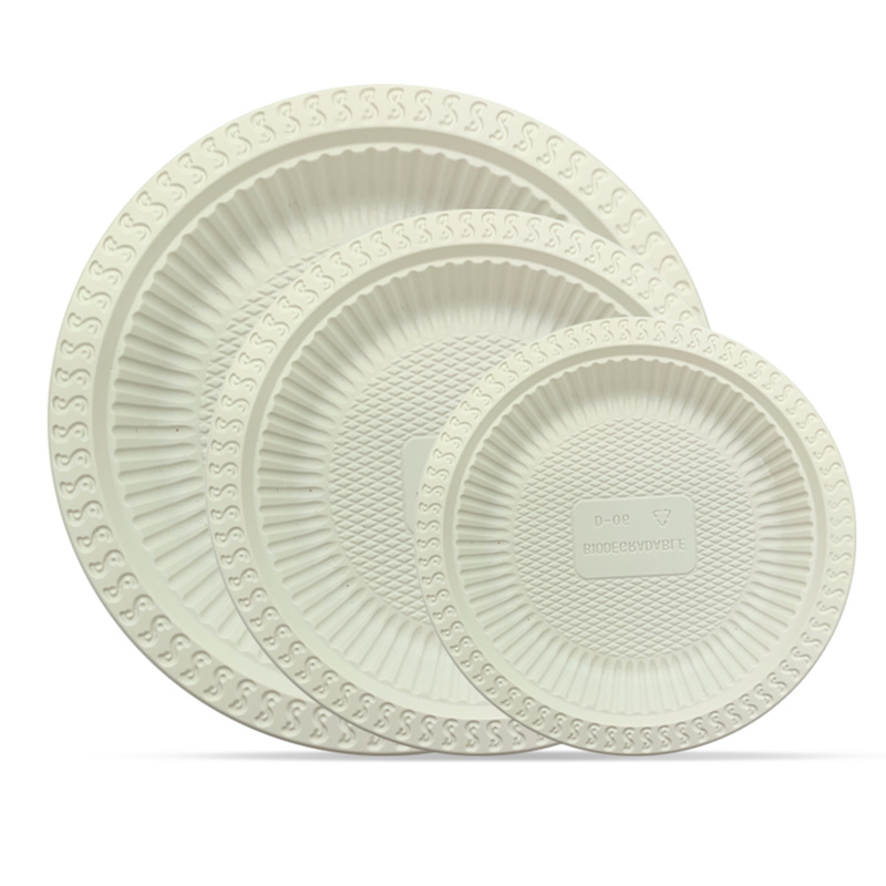 Cornstarch Disposable Plate