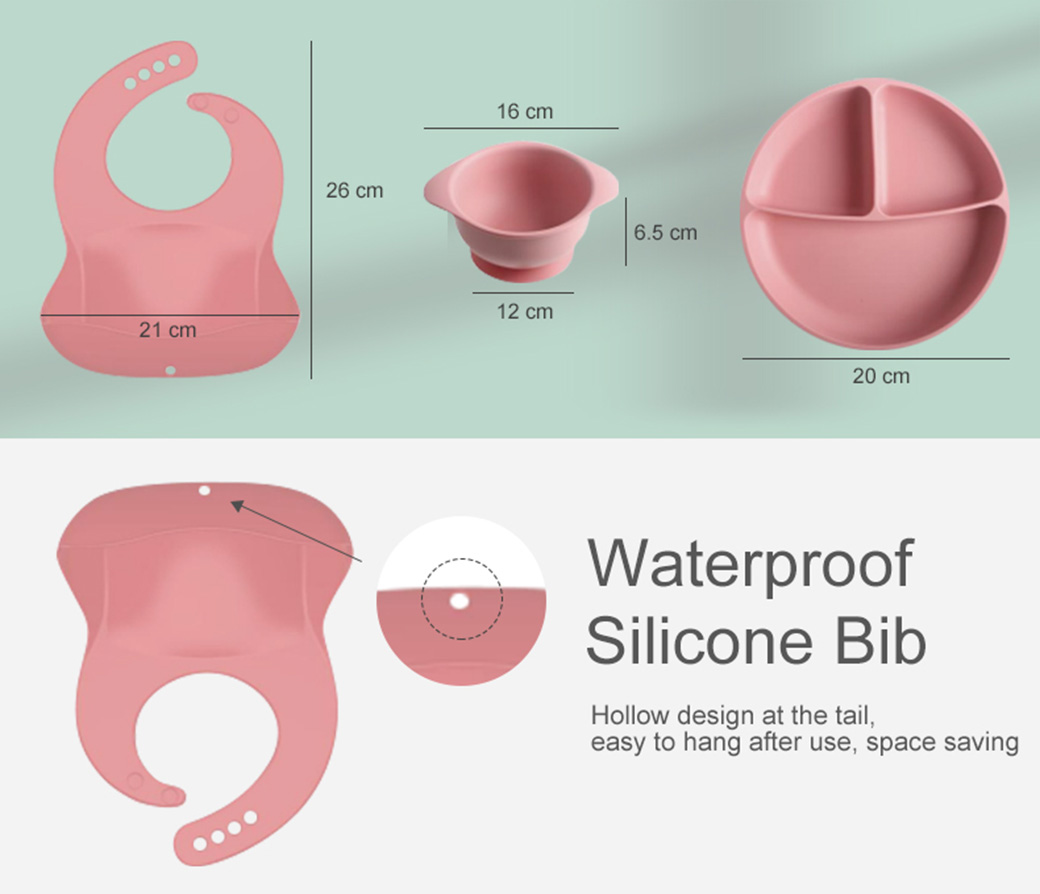 Silicone Kids Feeding Set