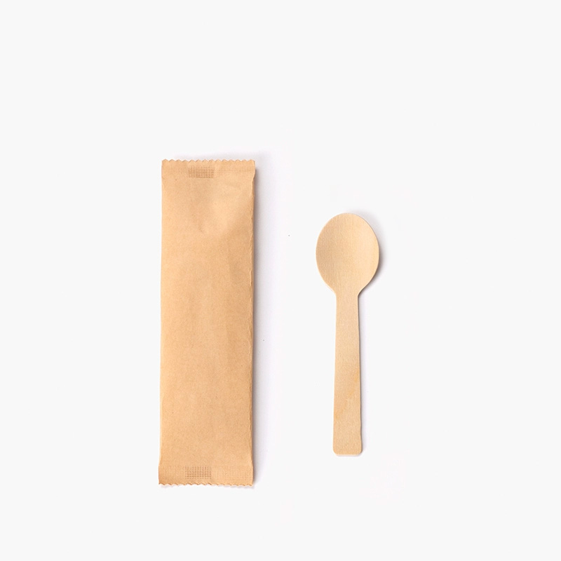 Wooden Cutlery Individually Wrapped