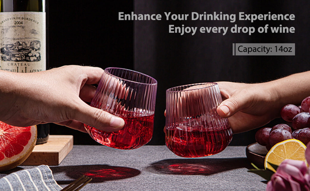 Plastic Ribbed Wine Glasses Plastic Ribbed Wine Glasses