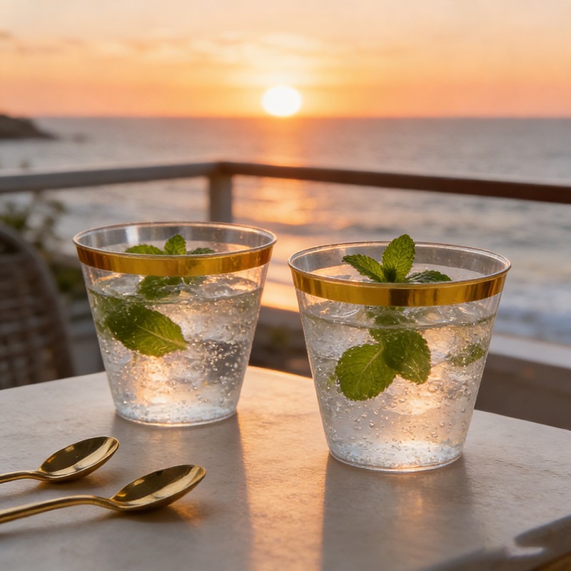 Luxury Disposable Drinkware