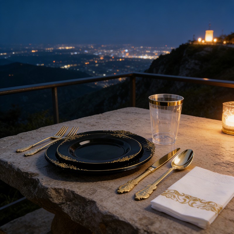 plastic party plate bulk